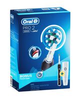 Pro 2 2000 Electric Toothbrush - Black with Travel Case